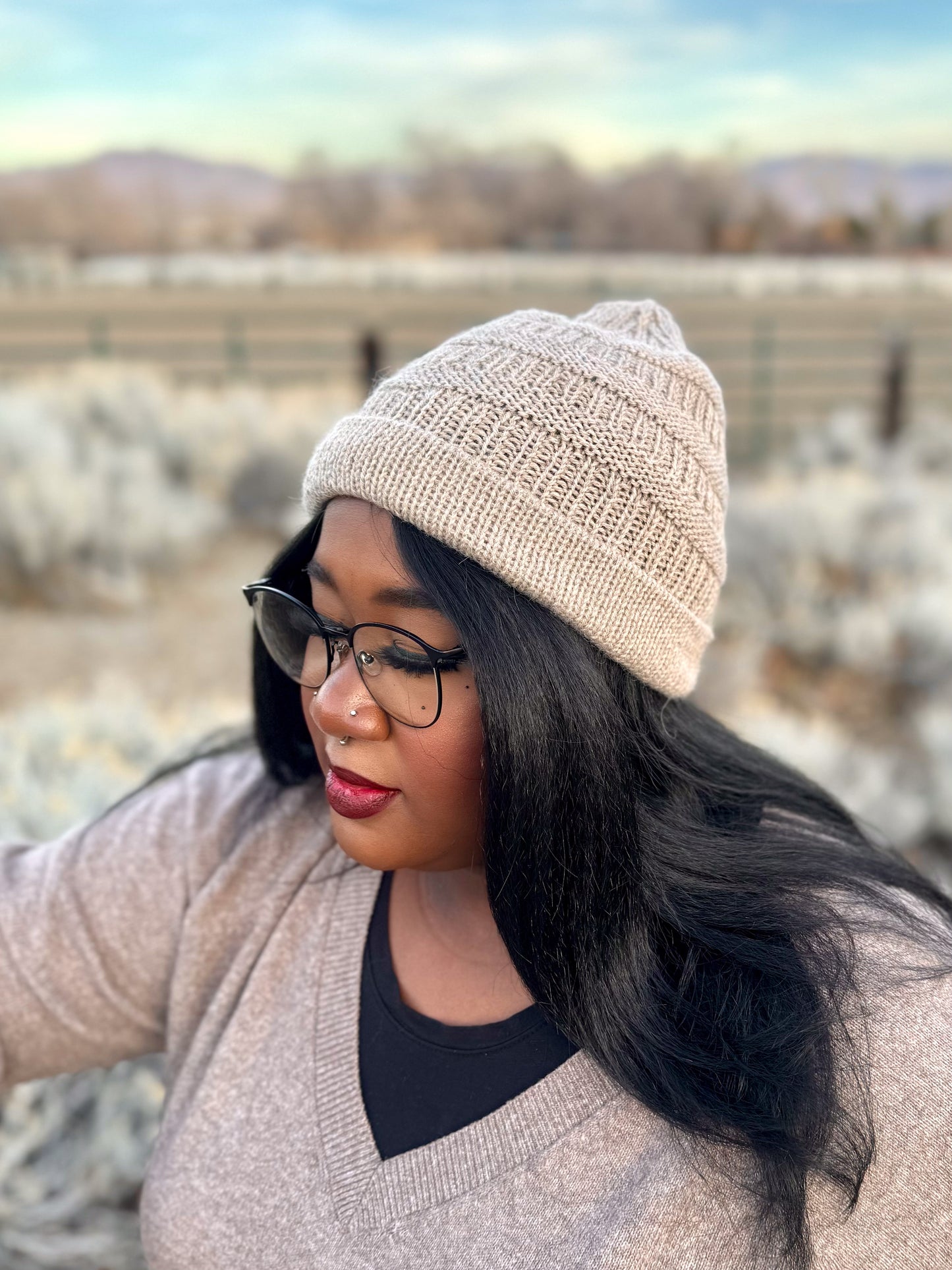 Caramel Latte Beanie, PDF