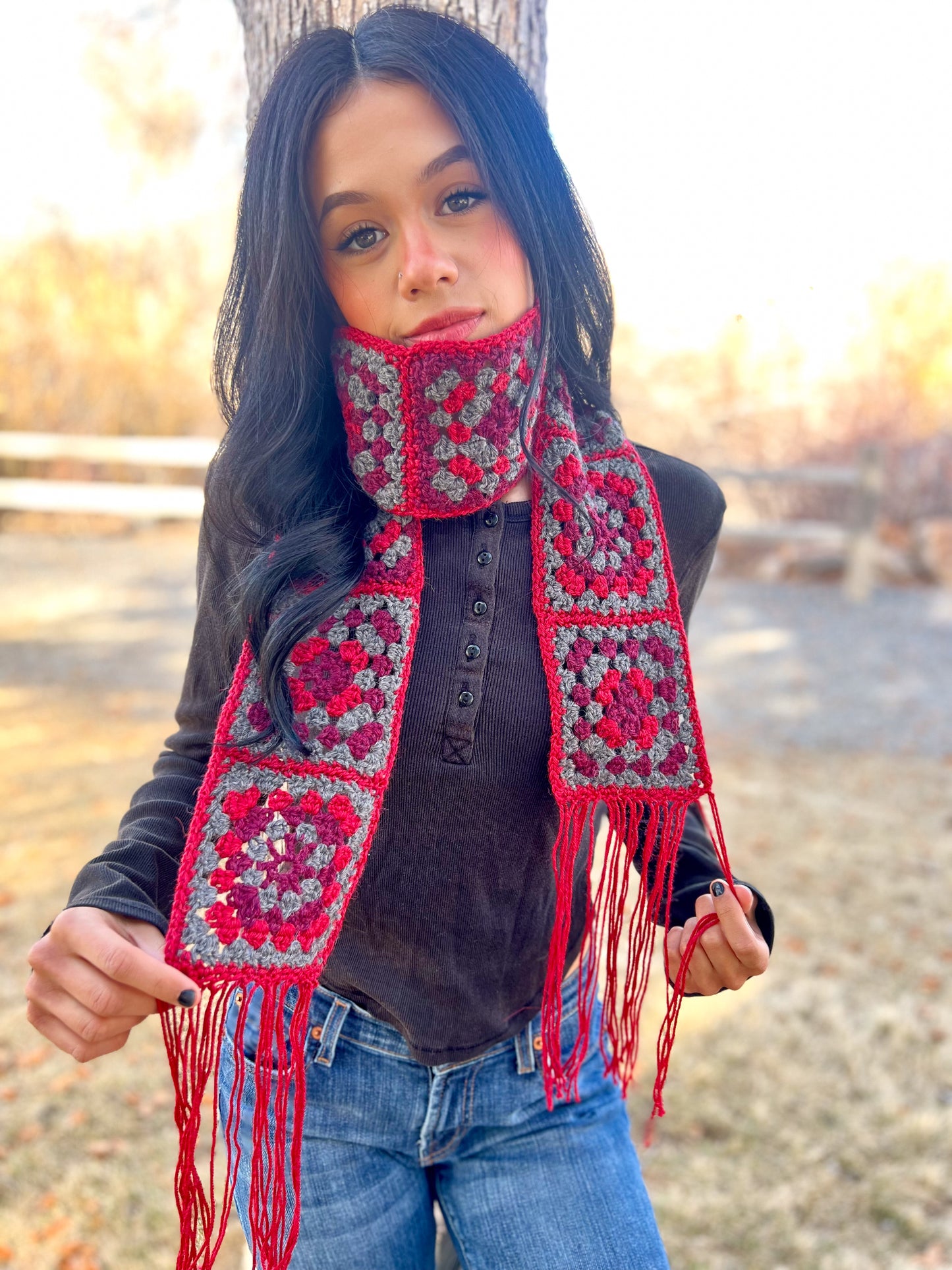 Harvest Festival Scarf, PDF