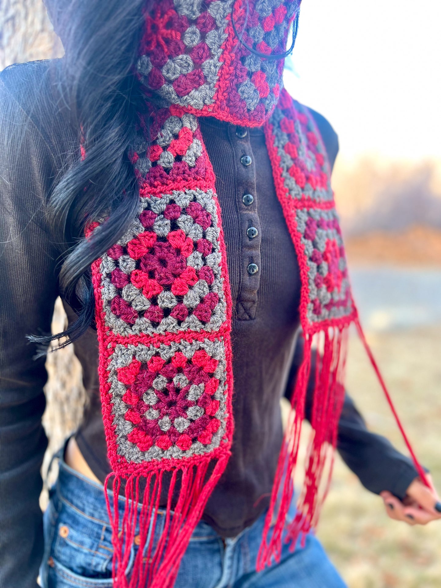 Harvest Festival Scarf, PDF