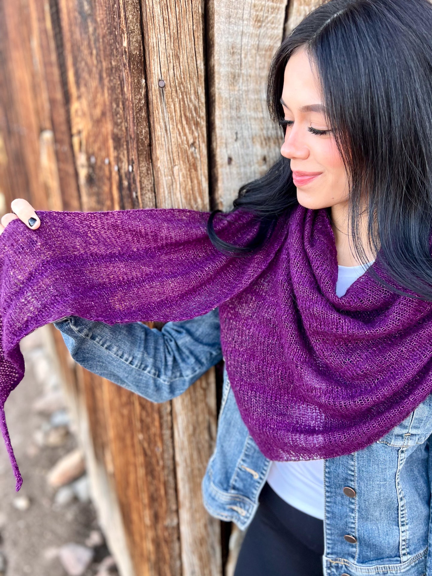 Foggy Morning Shawl, PDF