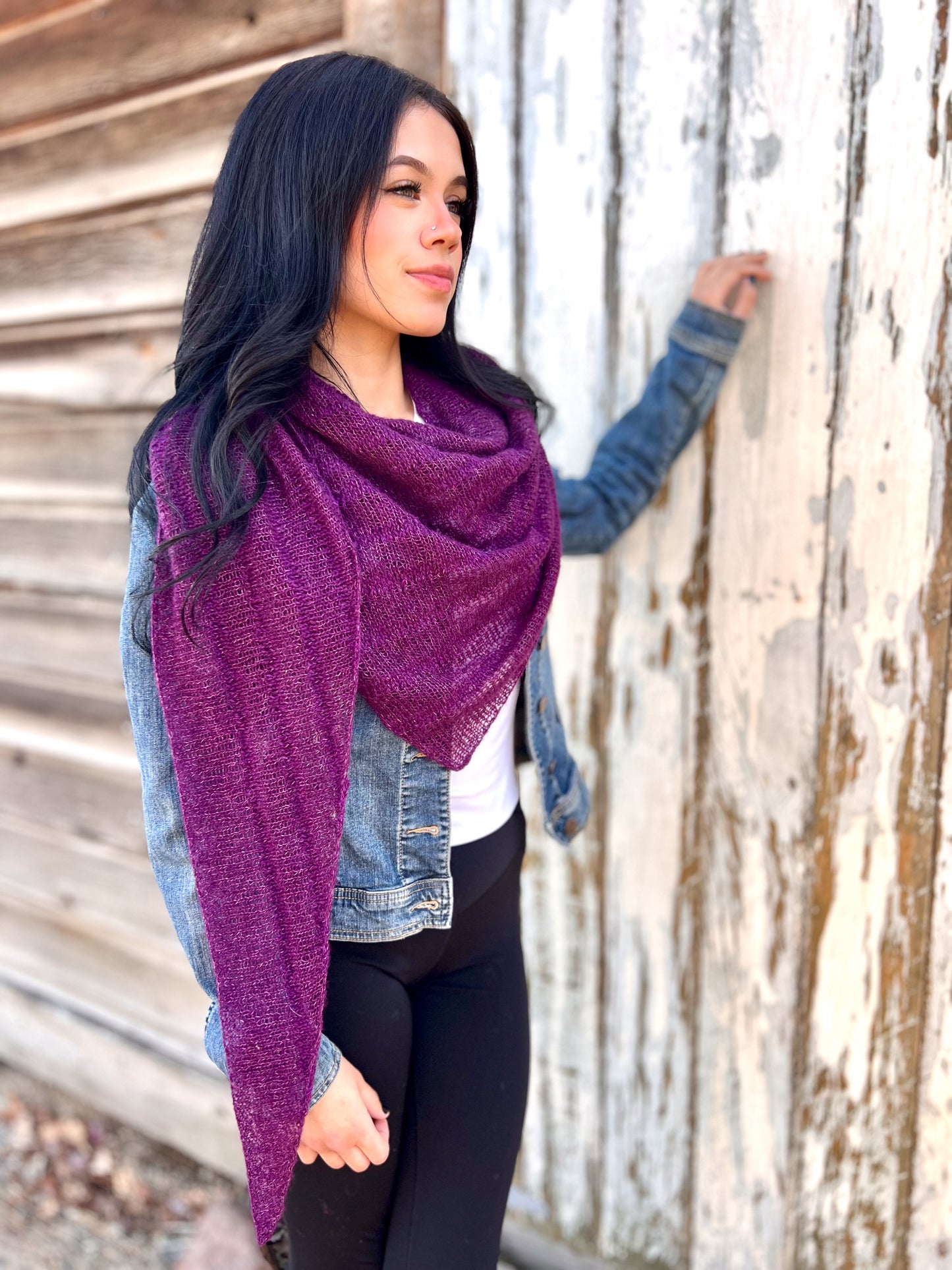 Foggy Morning Shawl, PDF