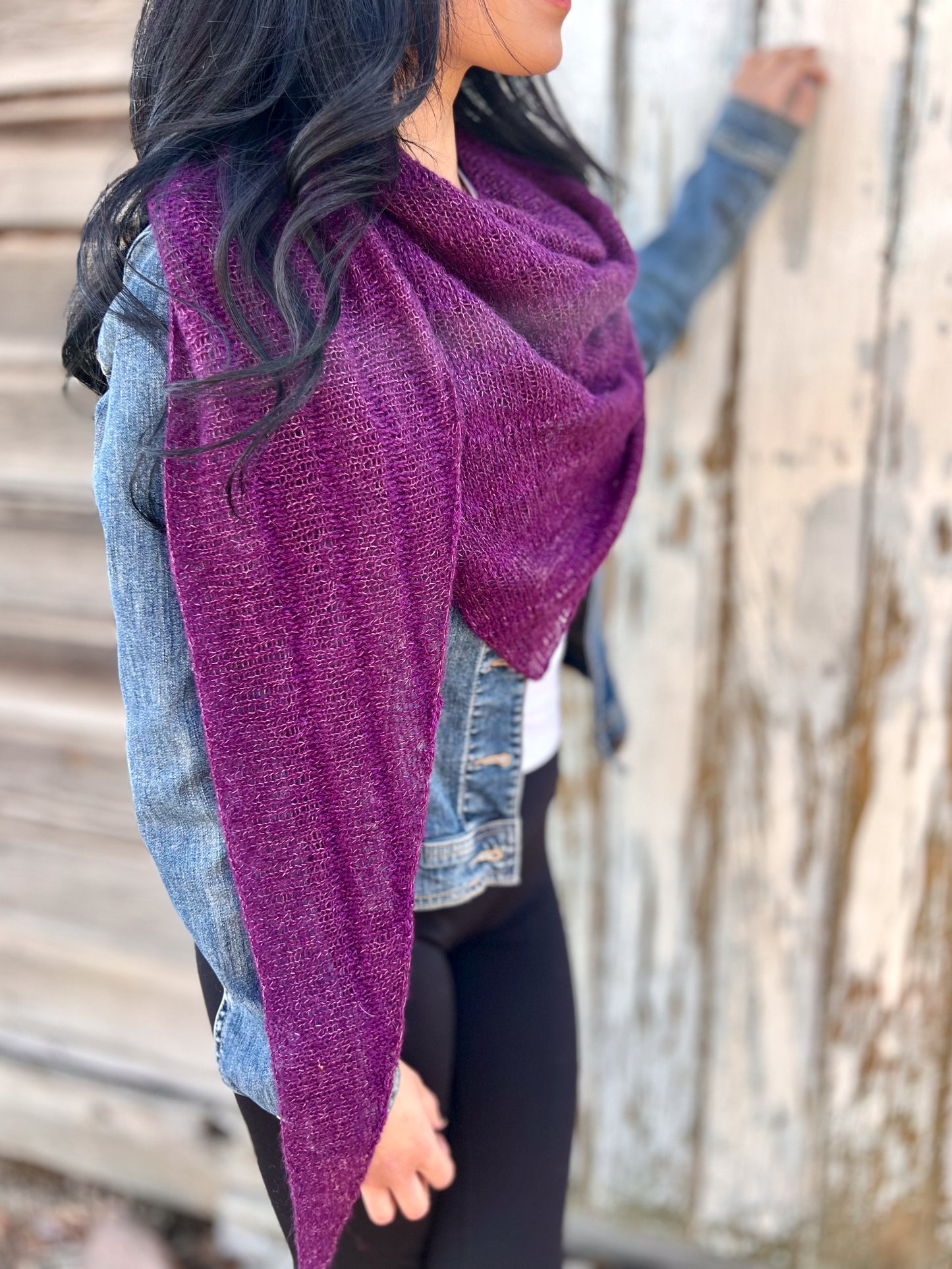 Foggy Morning Shawl, PDF