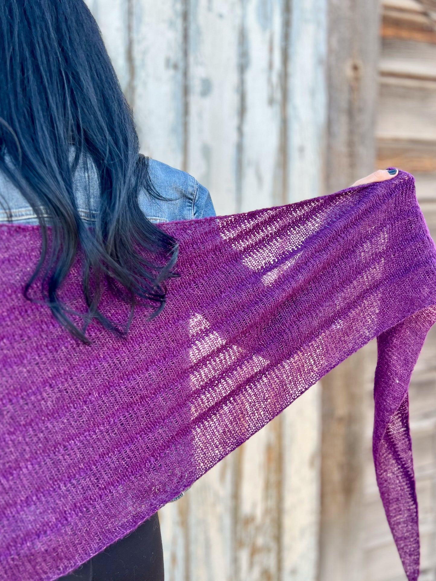 Foggy Morning Shawl, PDF