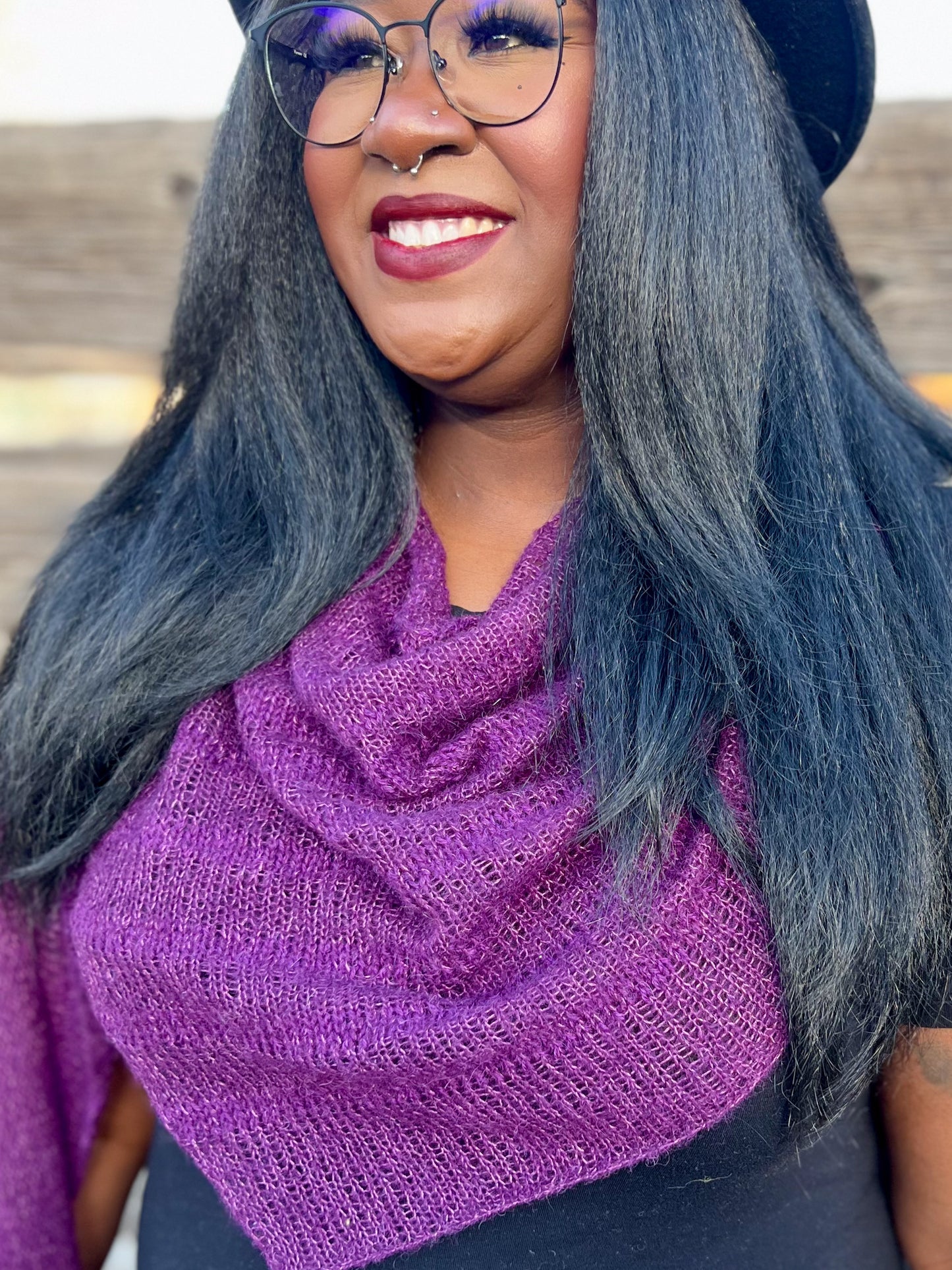 Foggy Morning Shawl, PDF