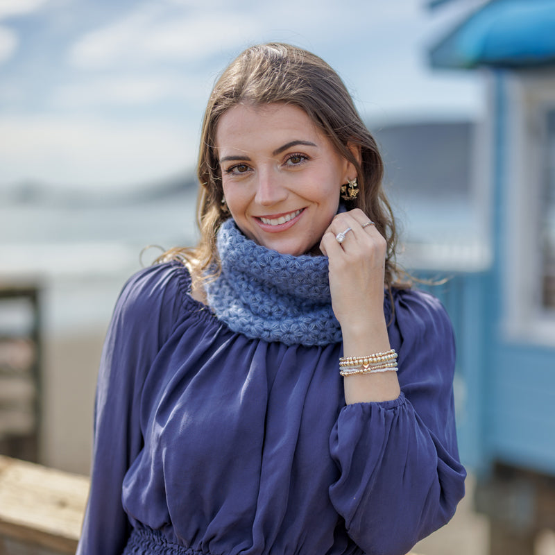 Jasmine Blooms Cowl, PDF