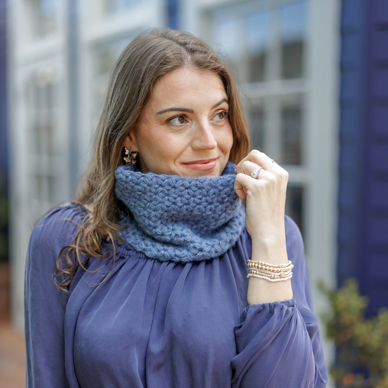 Jasmine Blooms Cowl, PDF