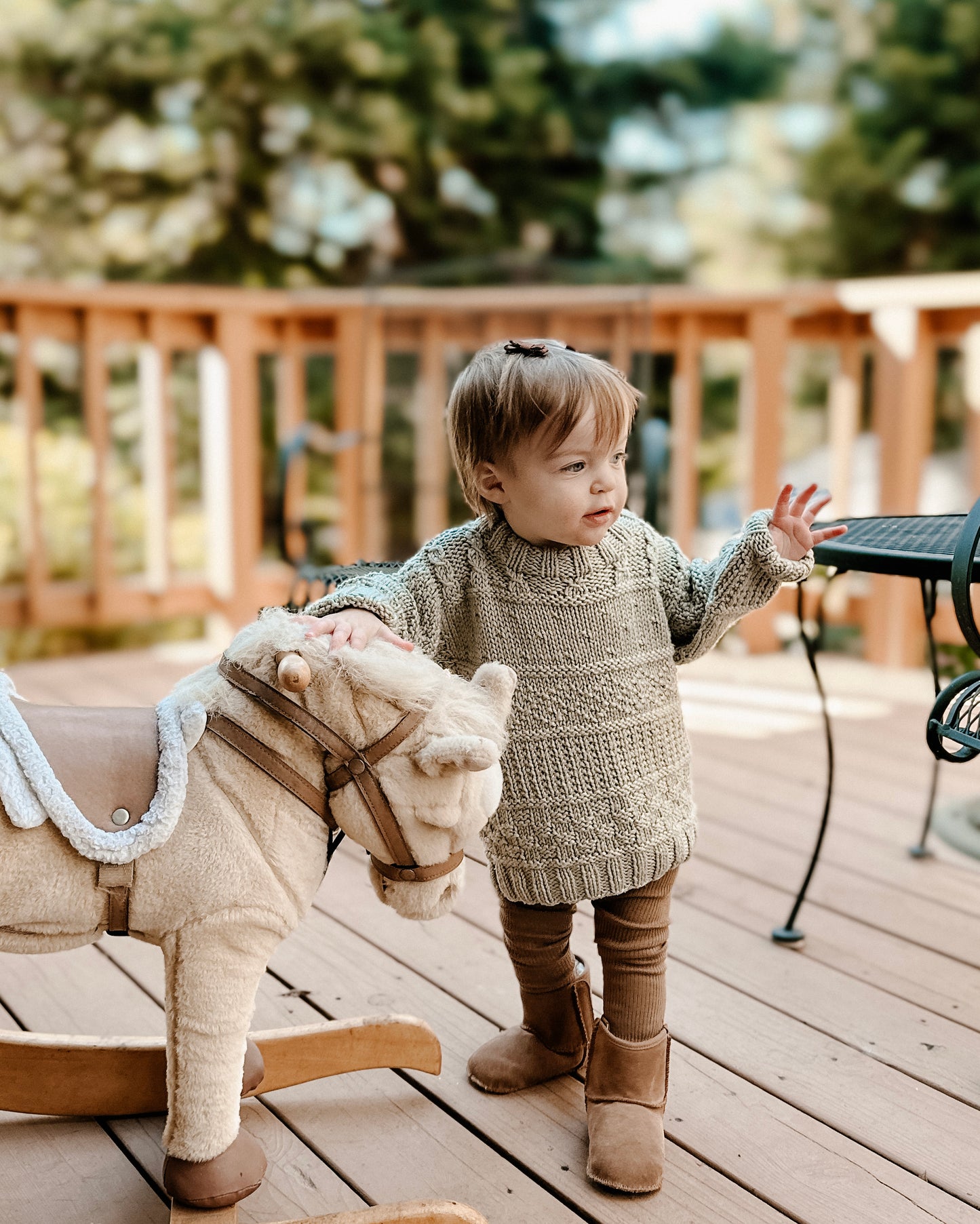 Mini Gansey Sweater, PDF