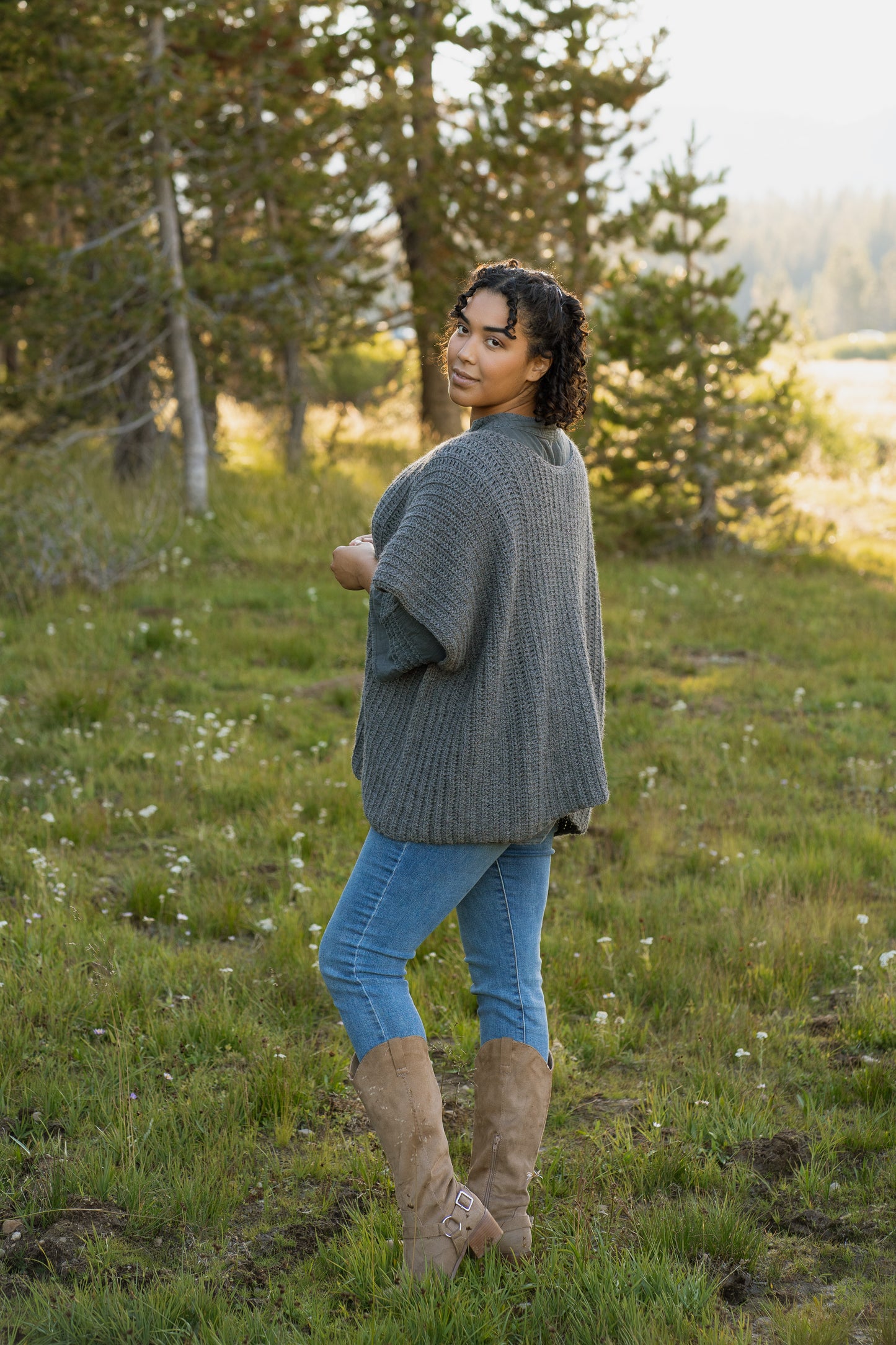 Woodland Poncho/Vest, PDF
