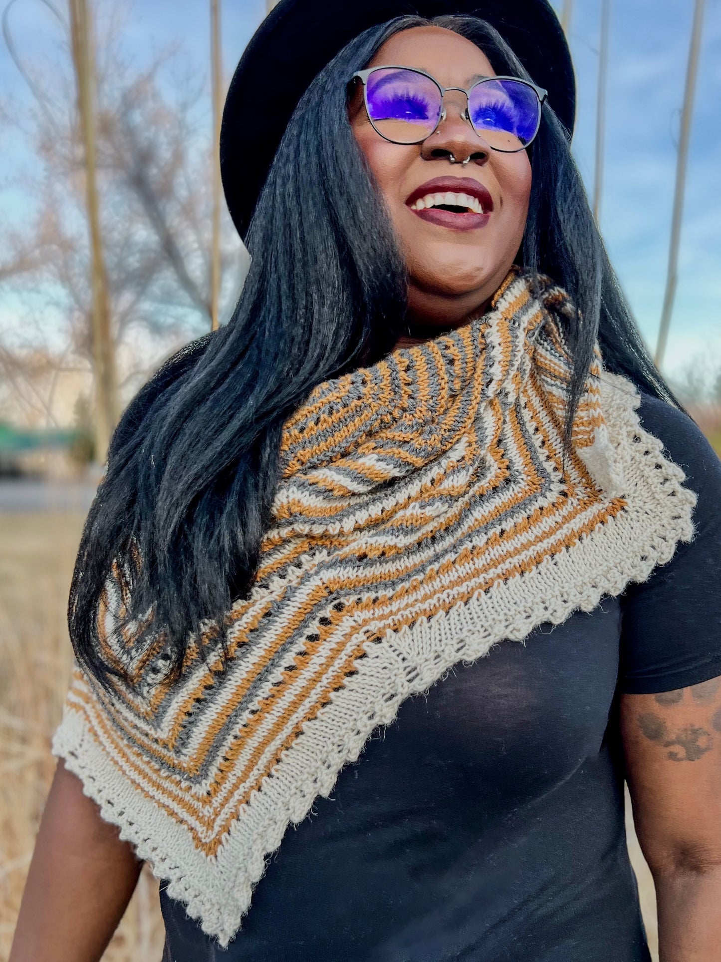 Mulled Cider Shawl, PDF