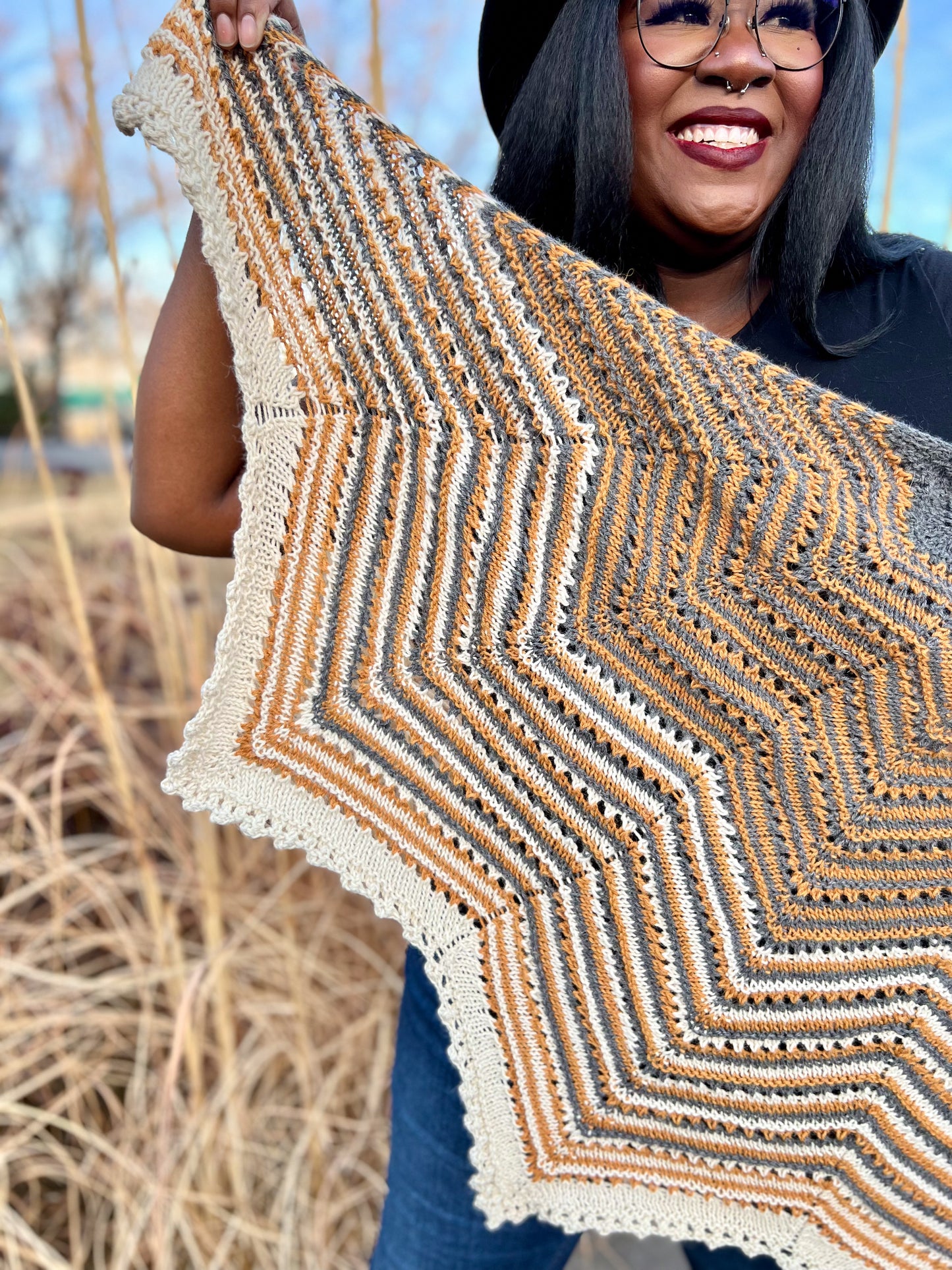 Mulled Cider Shawl, PDF