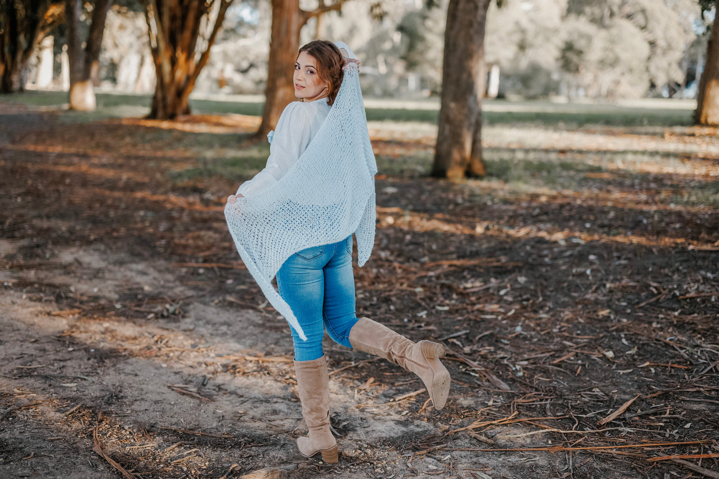 Trinity Triangular Shawl (Knit), PDF