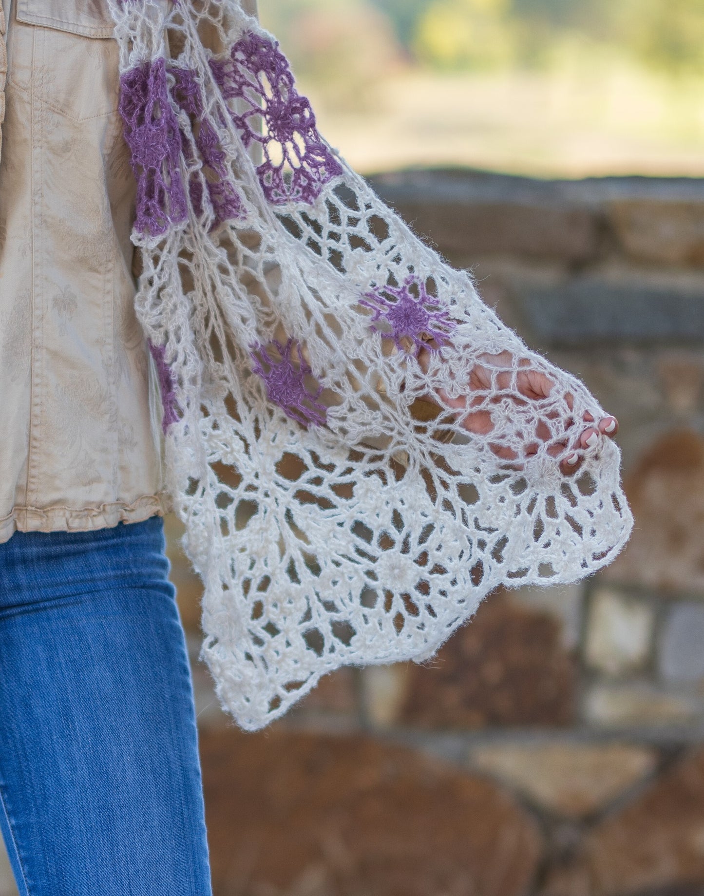 Orb Weaver Shawl, PDF
