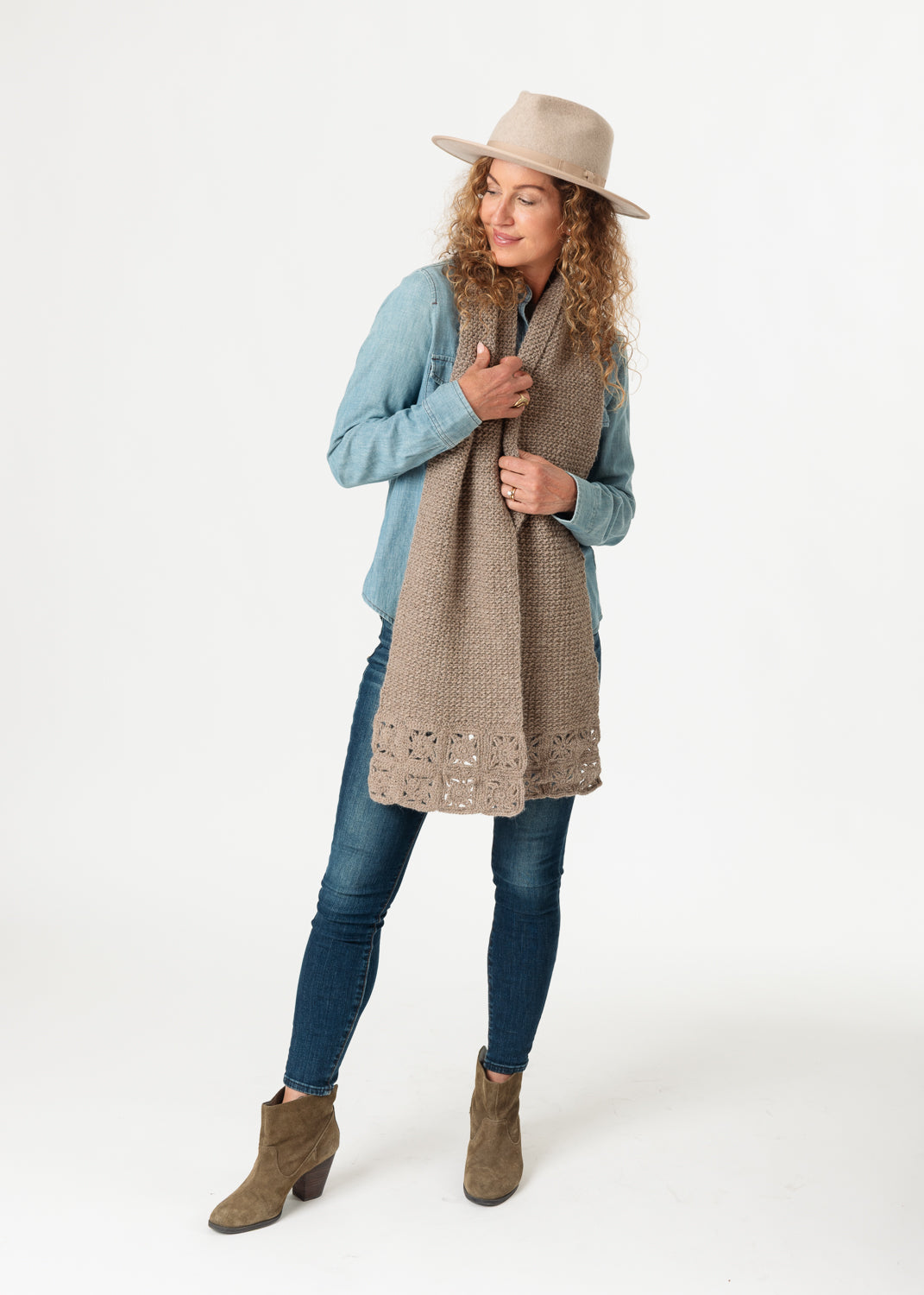 Harvest Glory Scarf, PDF