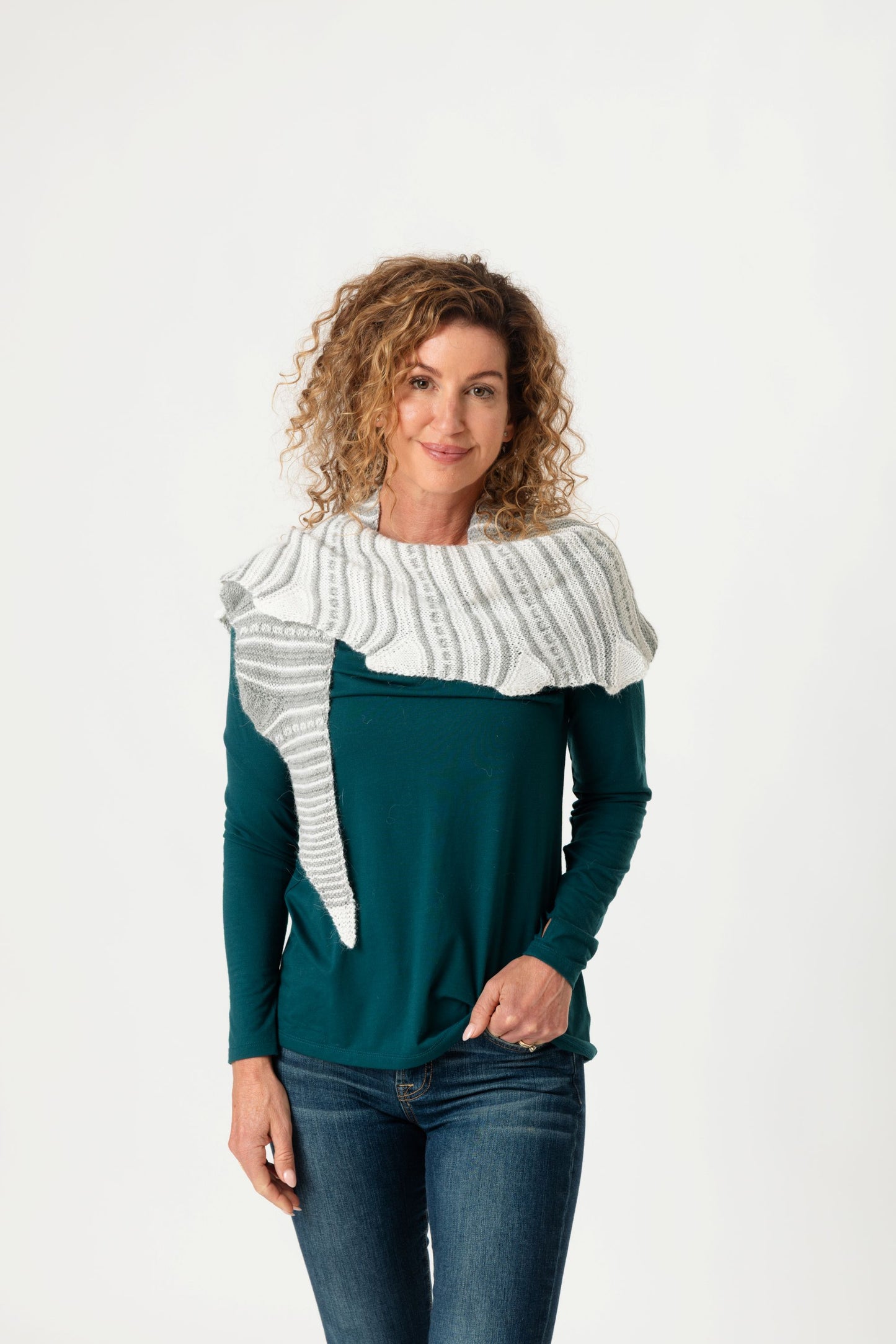 Layer Cake Shawl, PDF