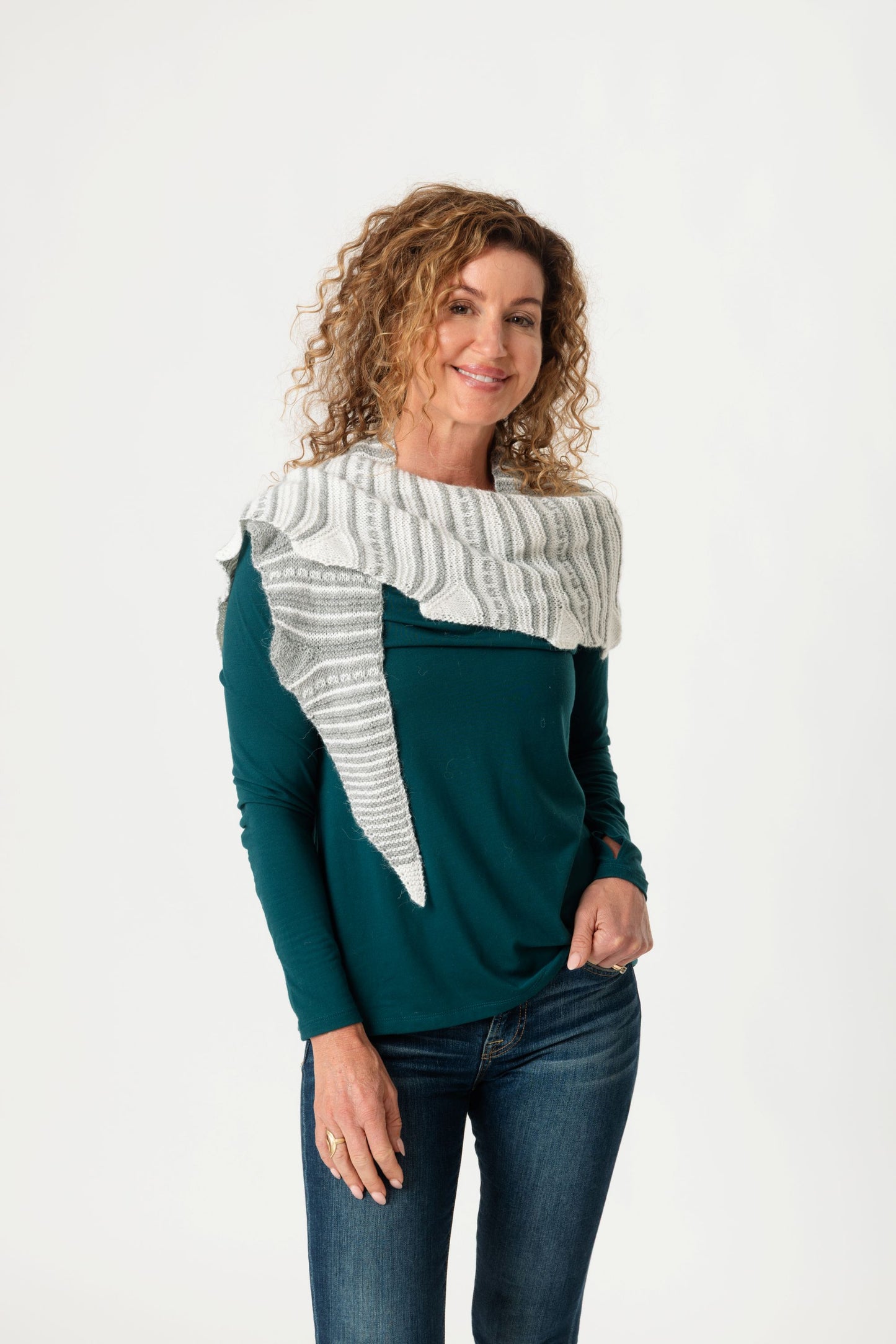 Layer Cake Shawl, PDF