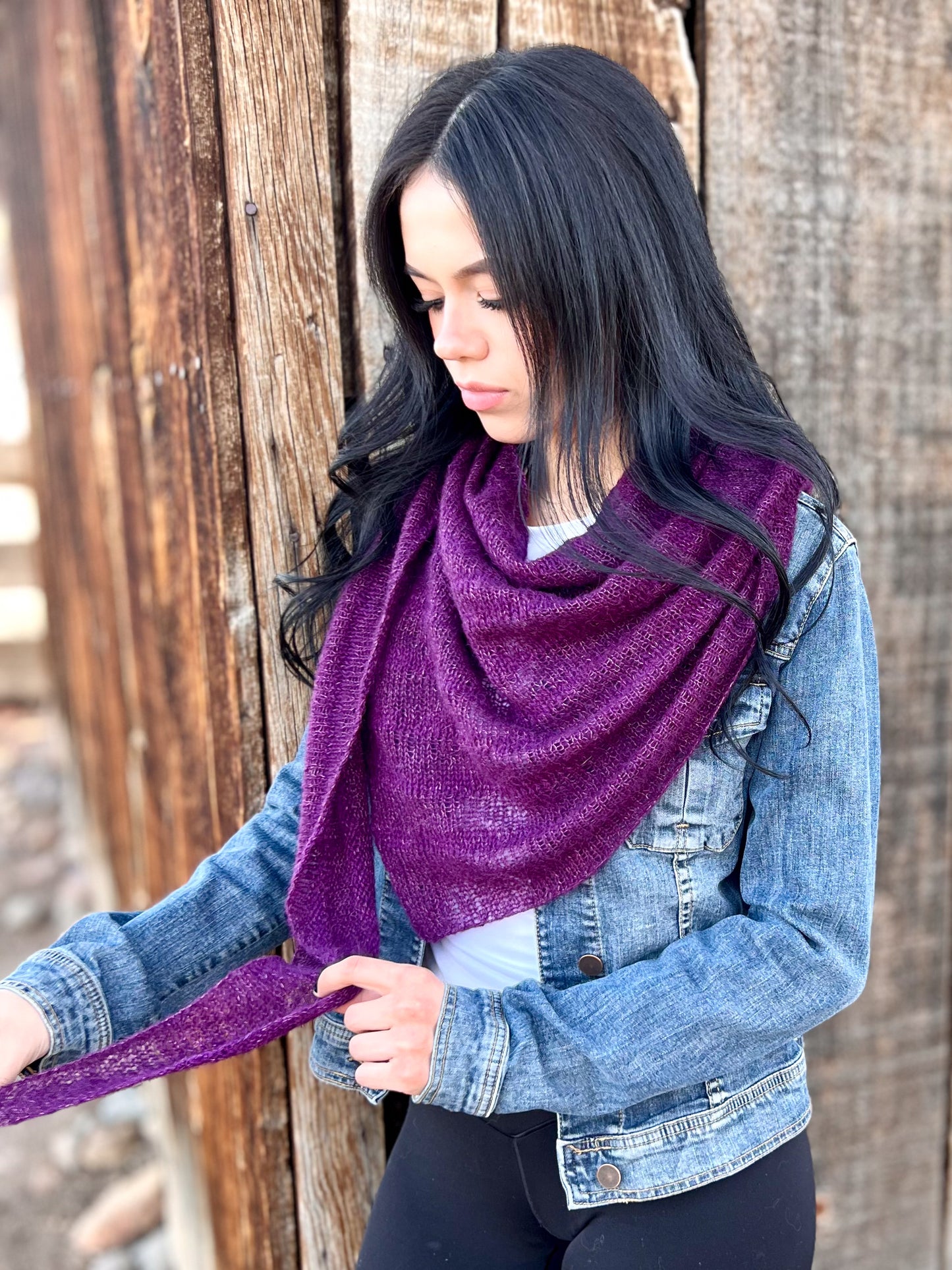 Foggy Morning Shawl, PDF