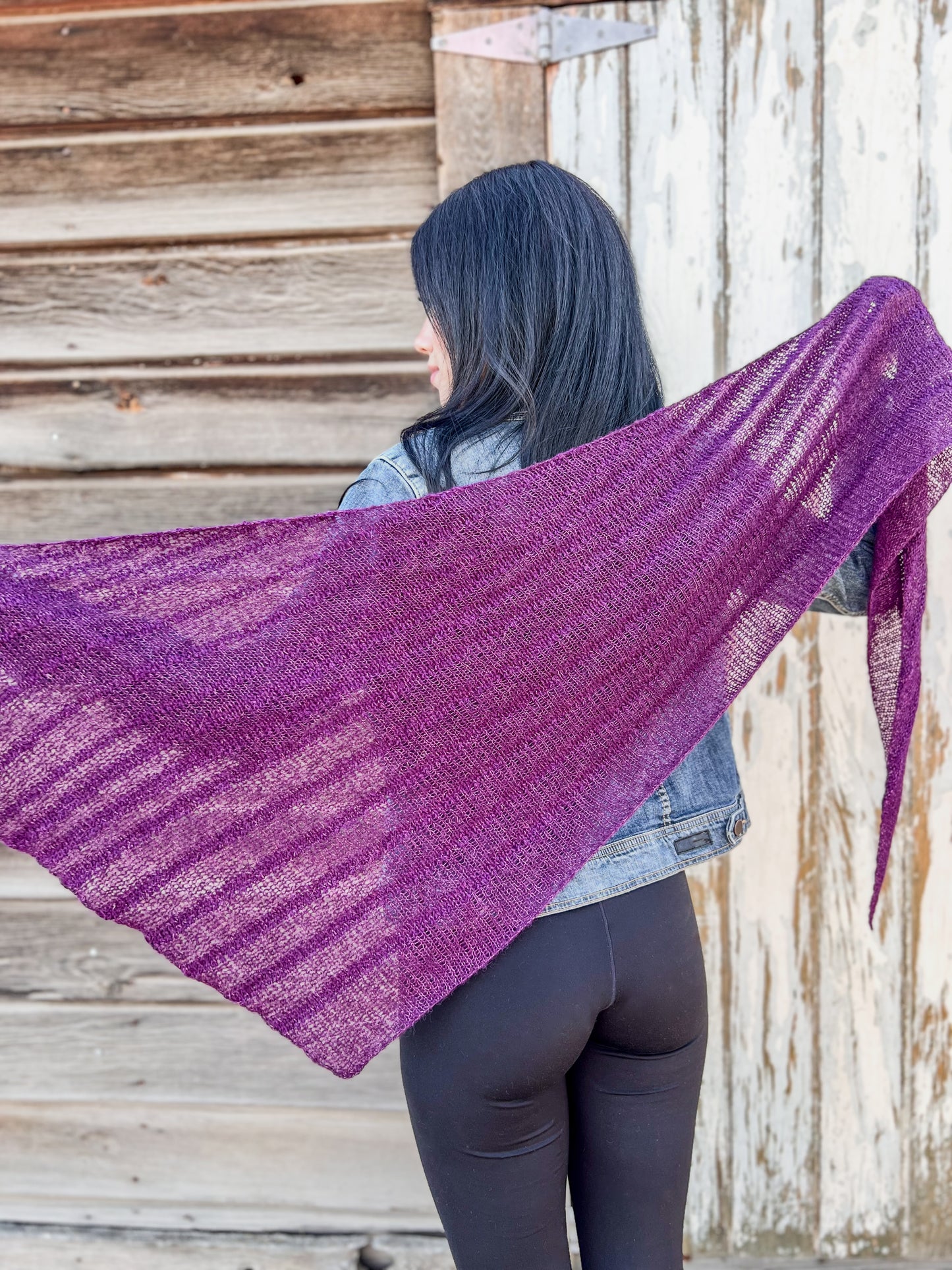 Foggy Morning Shawl, PDF