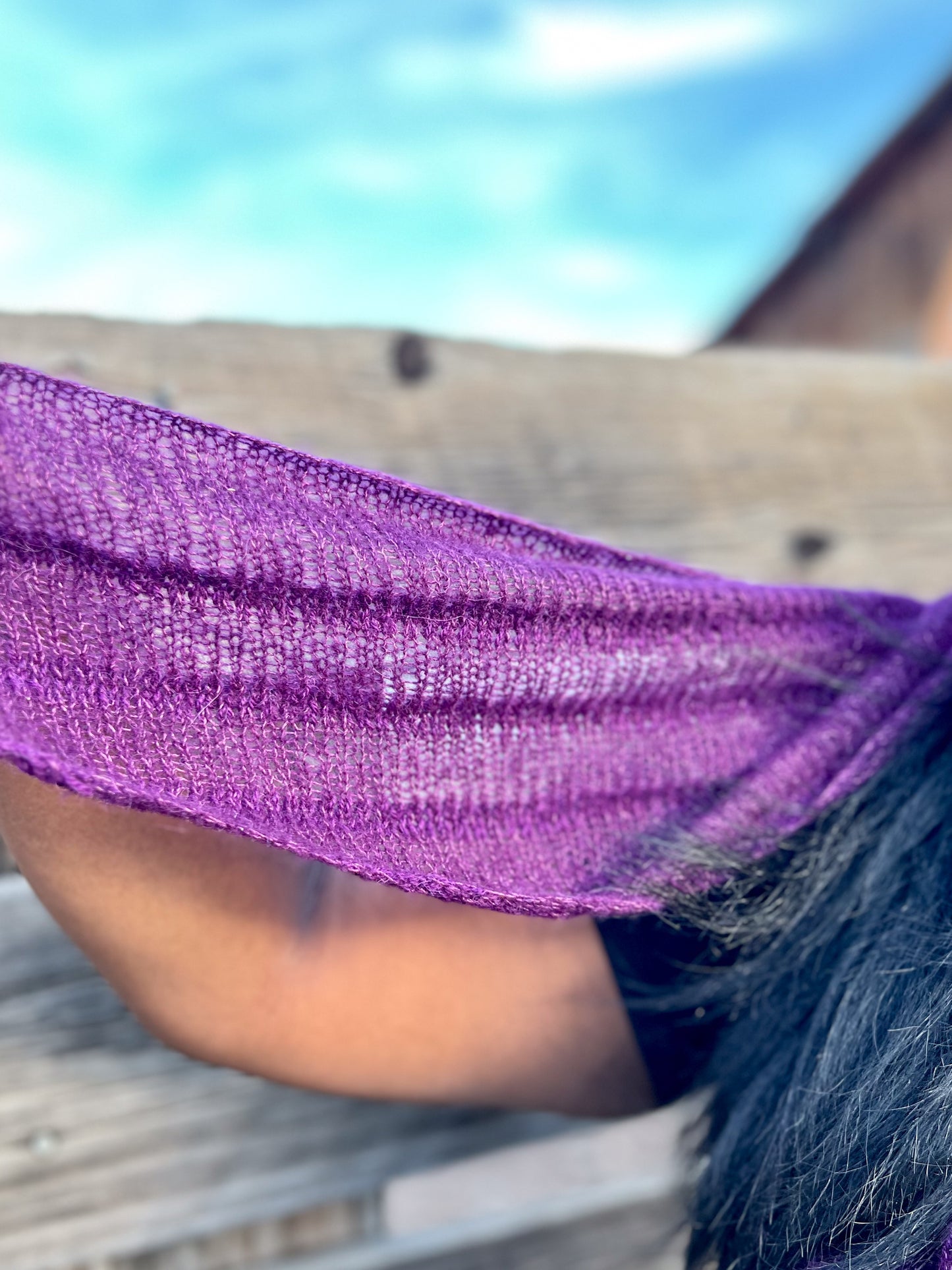 Foggy Morning Shawl, PDF