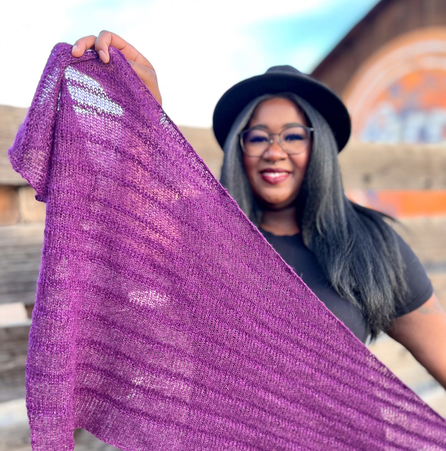 Foggy Morning Shawl, PDF