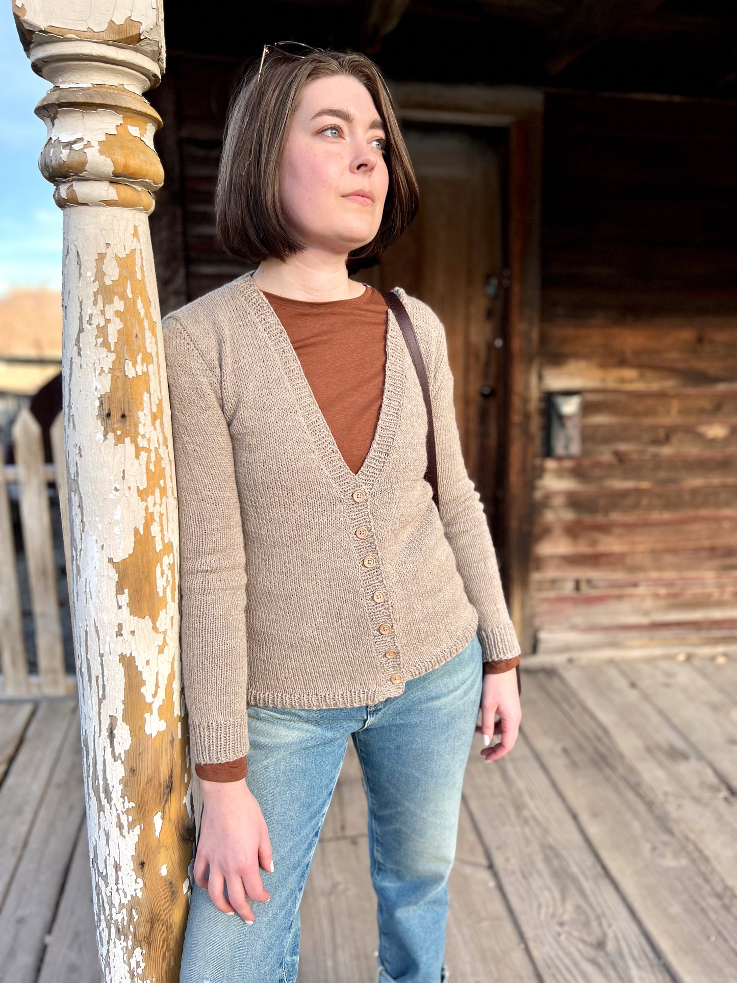 Bookworm Cardigan, PDF