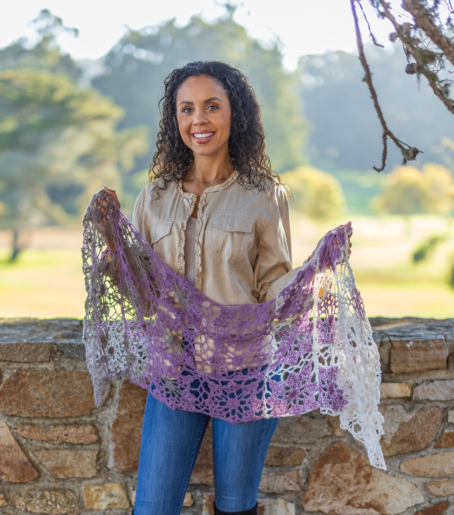 Orb Weaver Shawl, PDF