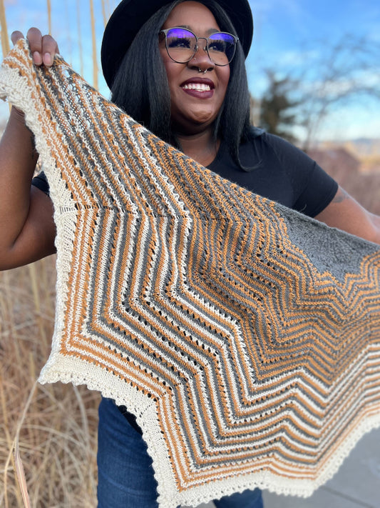 Mulled Cider Shawl, PDF