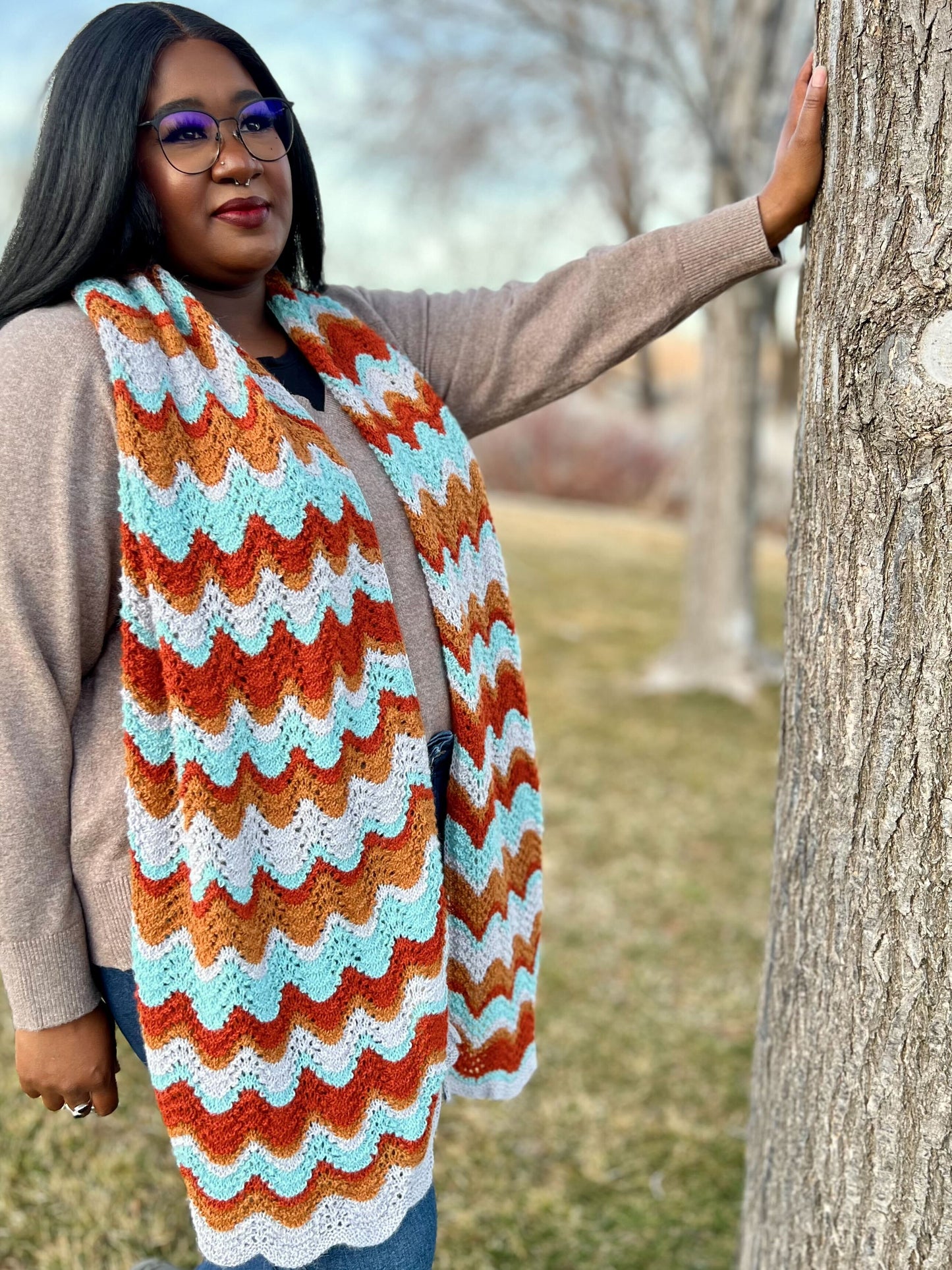 Autumn Radiance Wrap, PDF