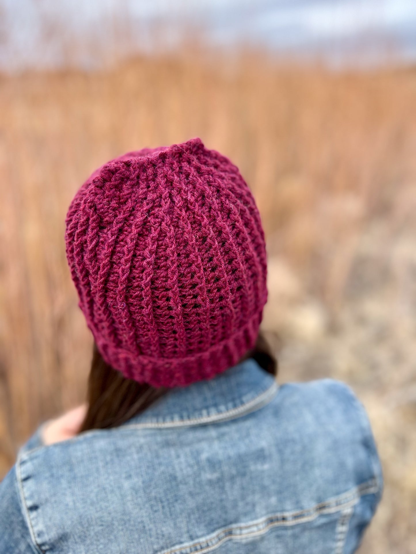 Cranberry Sangria Beanie, PDF