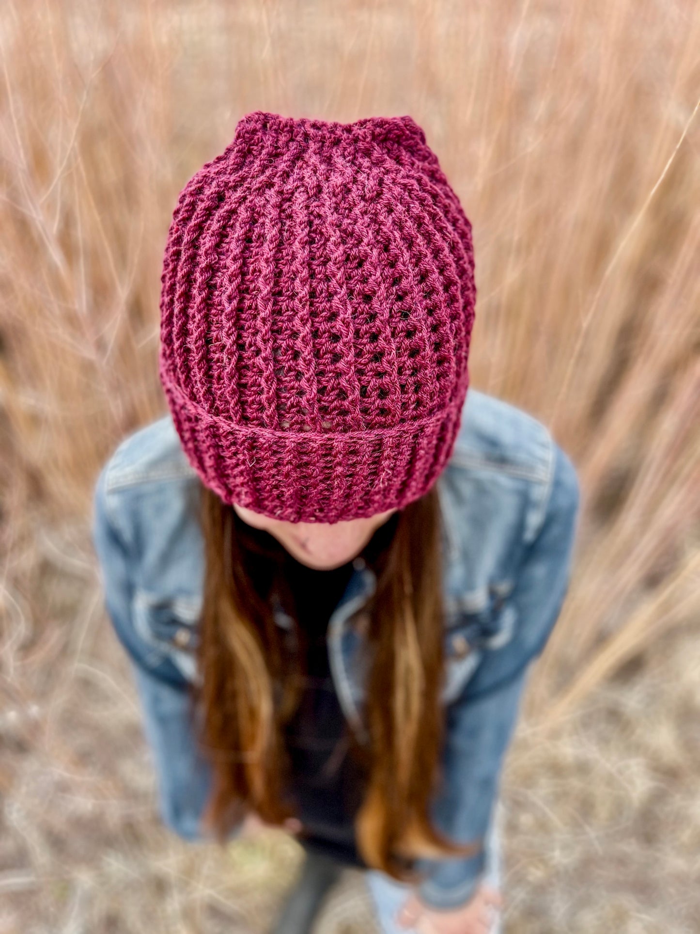 Cranberry Sangria Beanie, PDF